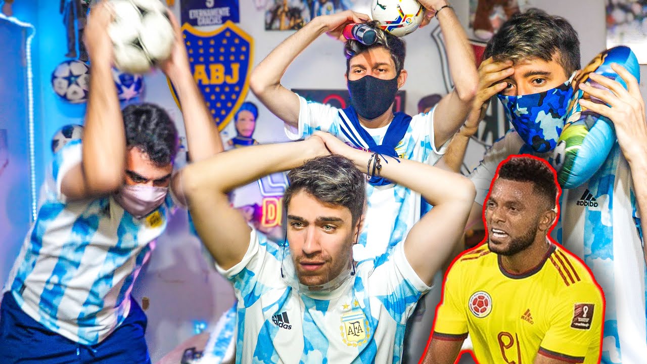 Reacciones de Amigos | Colombia vs Argentina | Eliminatorias Qatar 2022