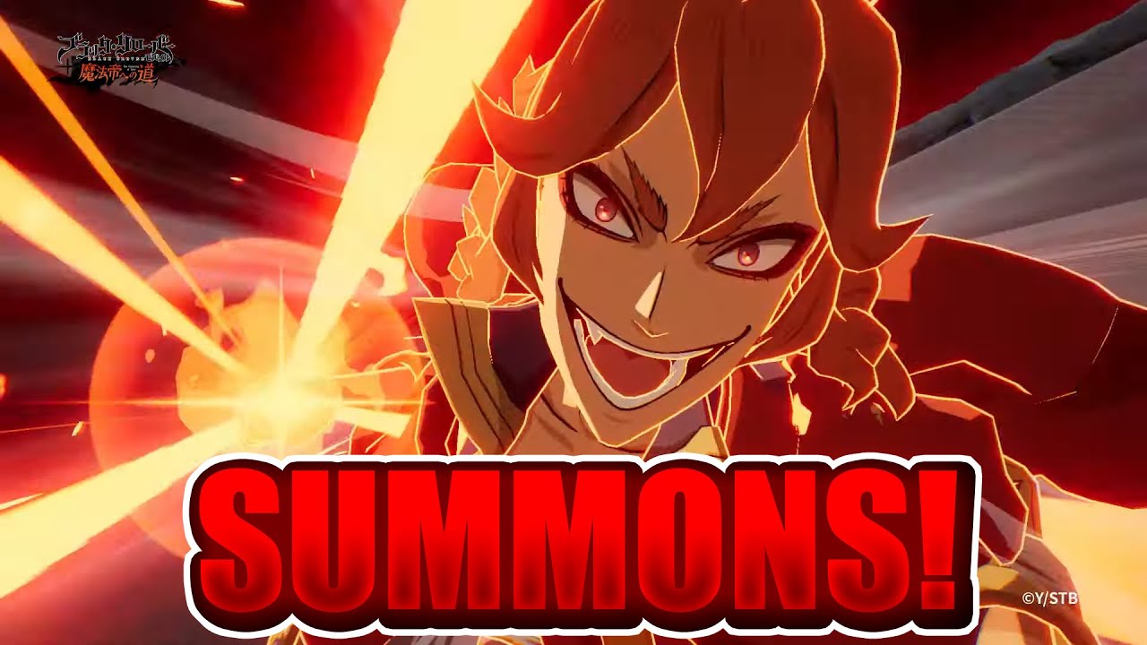 MEREOLEONA SUMMONS SIND KRANK! [JP] - Black Clover Mobile [German/Deutsch]