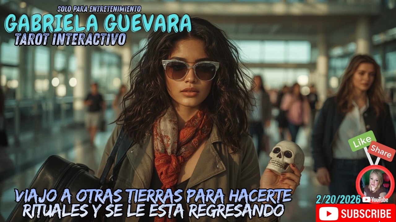 Viajo a otras tierras para hacerte rituales y se le esta regresando #tarot