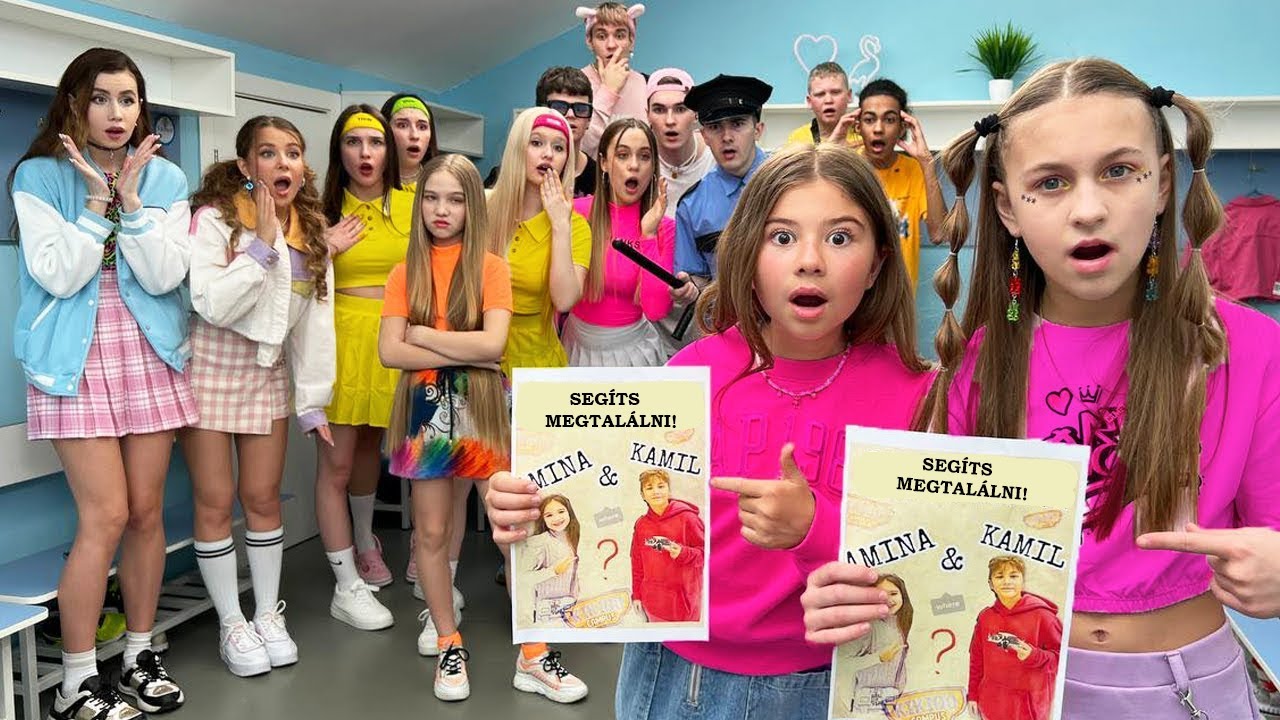 😱 AZ EG&Eacute;SZ CAMPUS AMIN&Aacute;T &Eacute;S KAMILT KERESI | Milana visszat&eacute;rt | Iskolai &eacute;let
