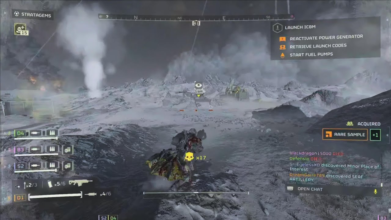 Helldivers 2 - Fenrir III on Helldive