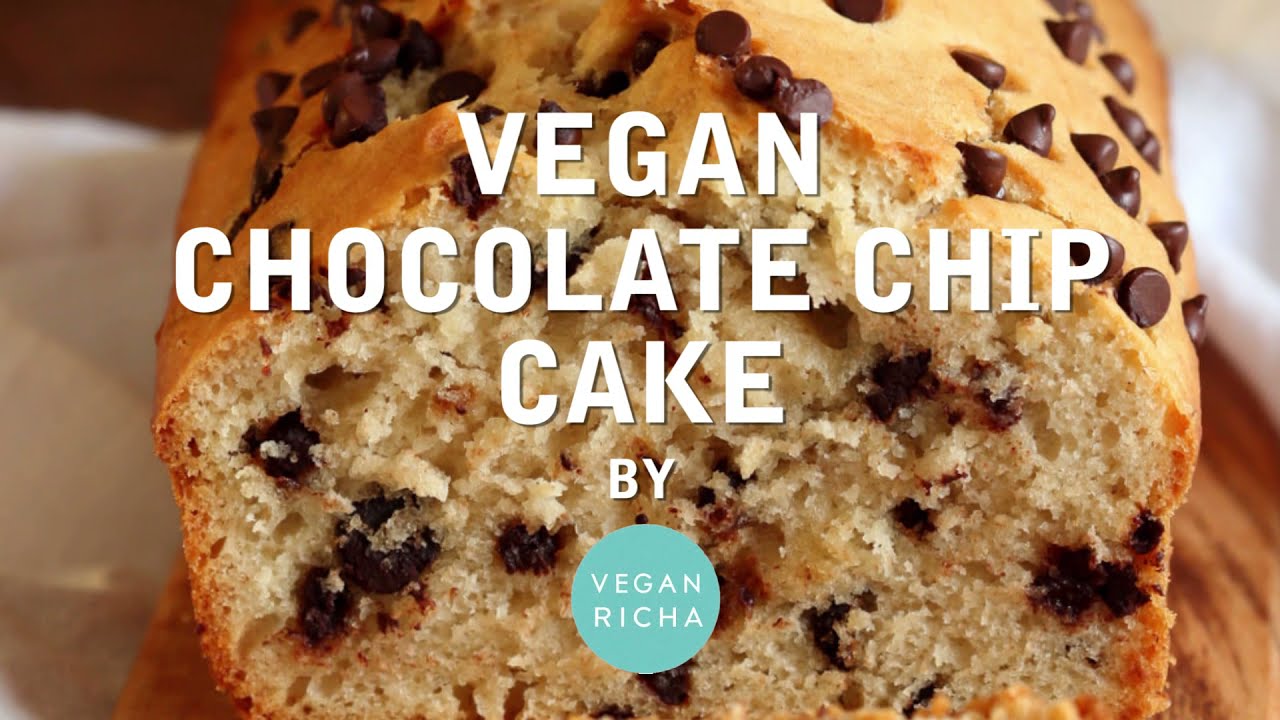 VEGAN CHOCOLATE CHIP CAKE | Vegan Richa Recipes