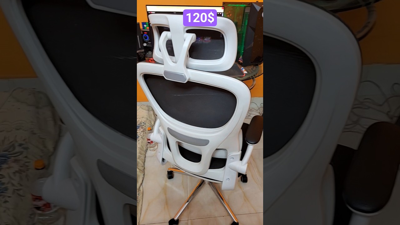 My 120$ Ergonomic Gaming Chair🔥🔥 #shorts
