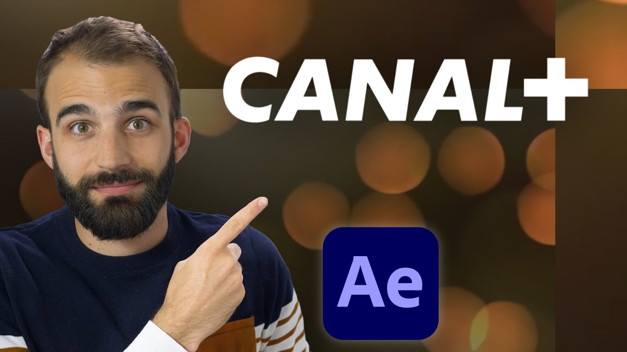 Je refais le jingle pub de Canal + sur After Effects