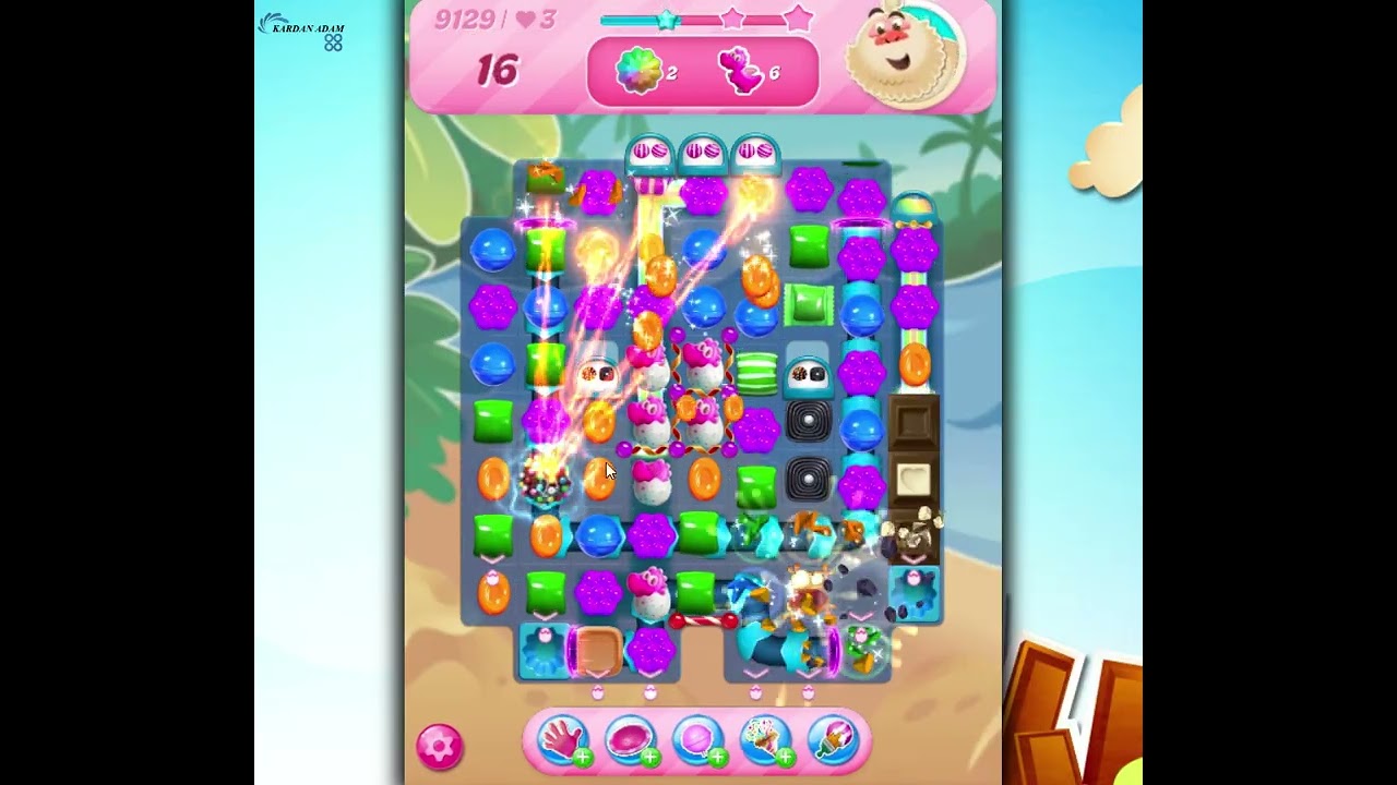 Candy Crush Saga Level 9129