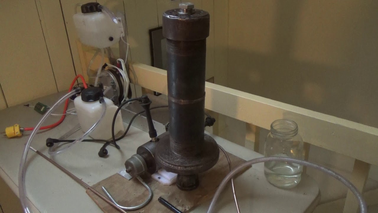 HHO Home Heater Uses Sand and Molten Salt