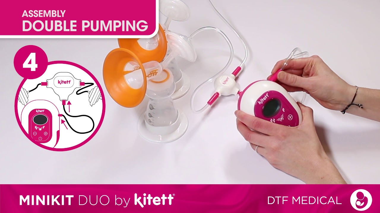 Kitett - How to use breast pump MINIKIT DUO