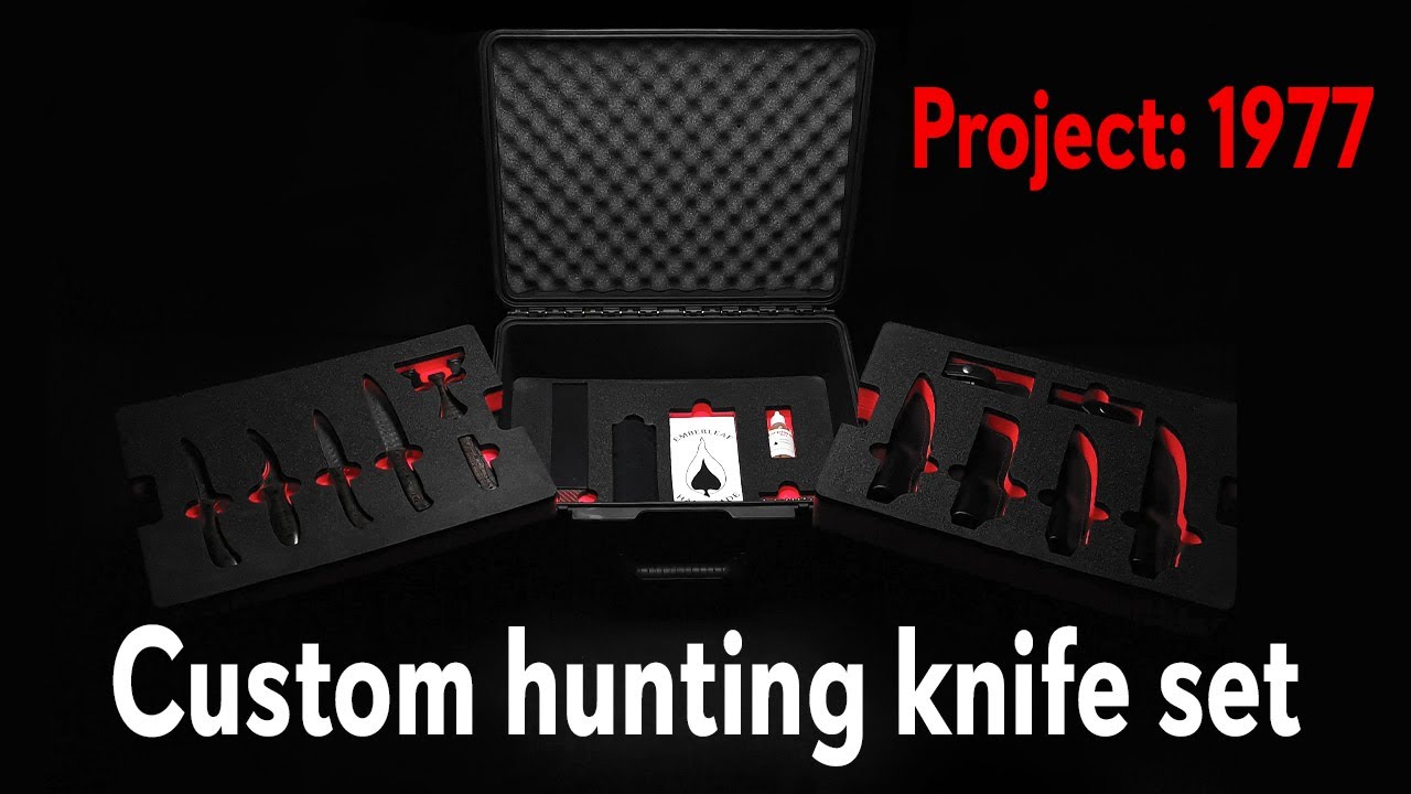 Project: 1977 Custom hunting knife set