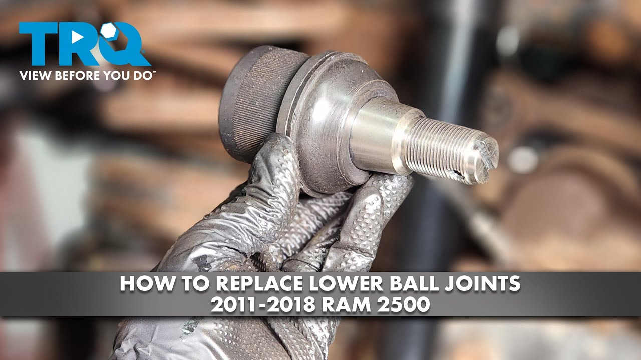 How to Replace Front Lower Ball Joints 2011-2018 Ram 2500