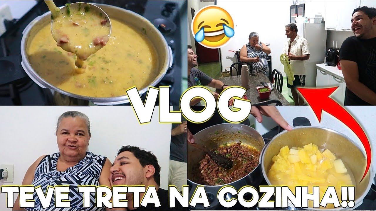 FIZ O MELHOR CALDO DE MANDIOCA e TODOS AMARAM!! + PAINHO E MAINHA APRONTARAM NOS BASTIDORES🤣