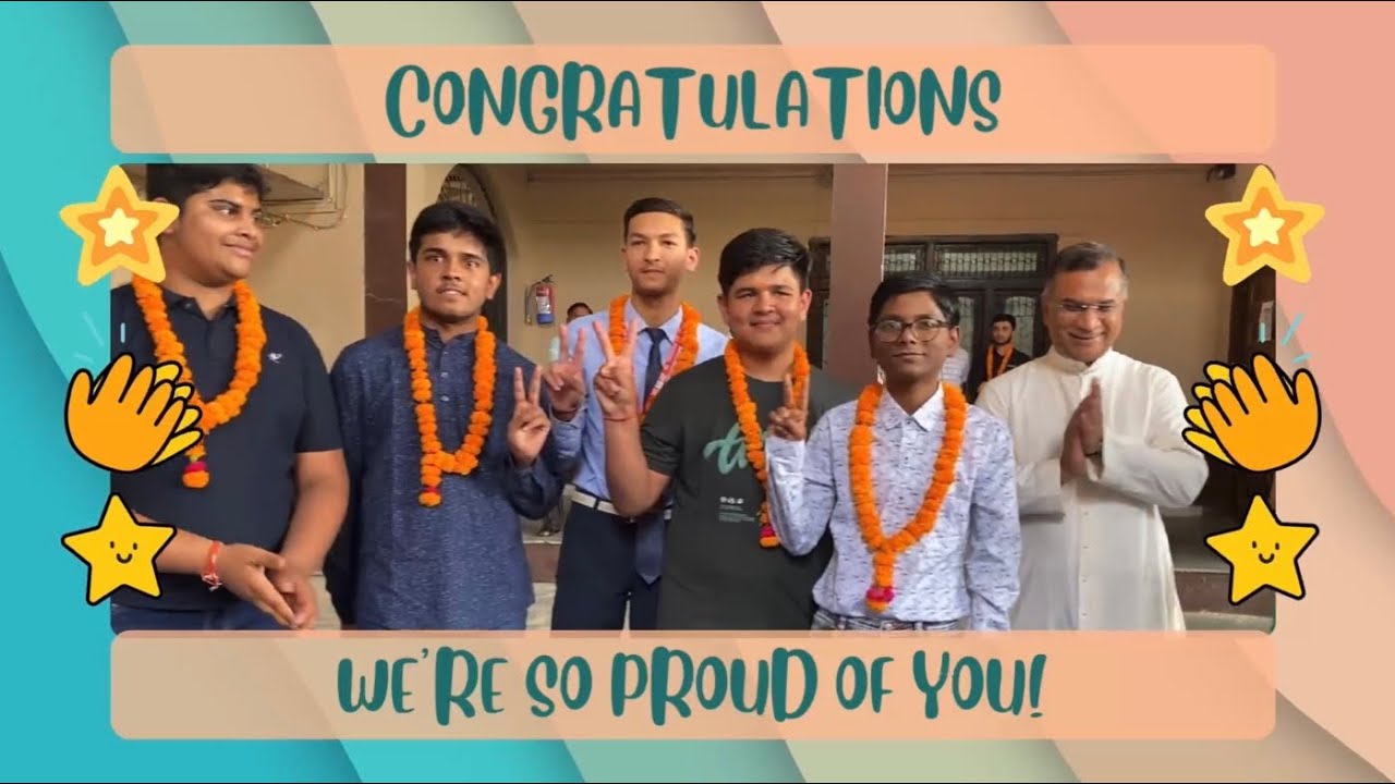 ICSE and ISC 2023-24 toppers of St Thomas School Mainpuri #school #topper #students #video #viral
