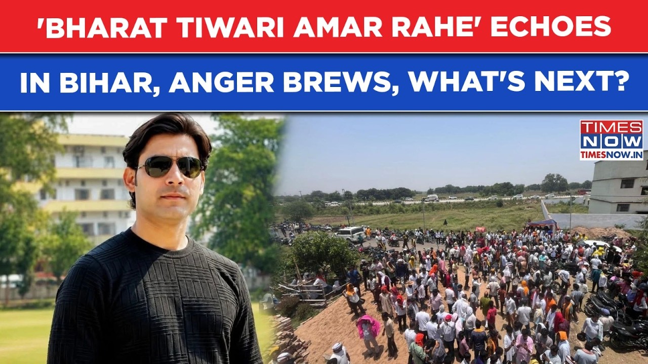 Bharat Tiwari 'Amar Rahe' Echoes In Bihar: Calls For Justice Grow Loud, Anger Brews At Mahapanchayat