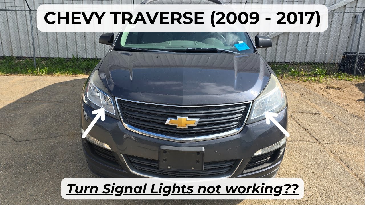 Chevrolet Traverse - TURN SIGNAL LIGHTS FUSE LOCATION (2009 - 2017)