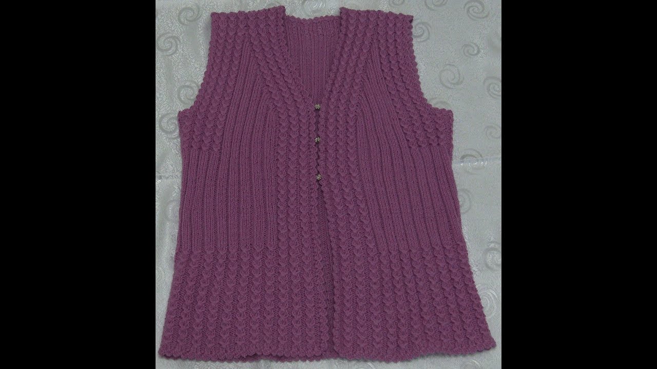 Sonsuz Tip Örgü Modeli Bayan Yelek - 2020 - Rüksan Atak Sökmen 4K UHD