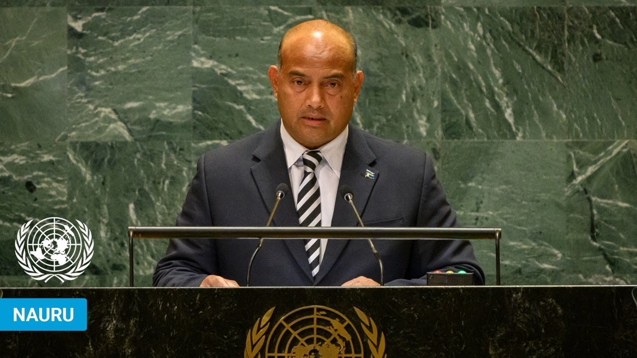 🇳🇷 Nauru - President Addresses United Nations General Debate, 79th Session | #UNGA