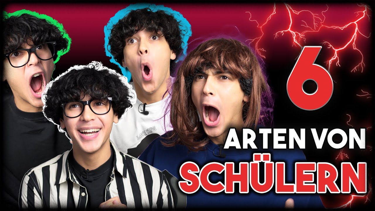 6 Arten von Sch&uuml;lern 😳😂 | Mohi__07