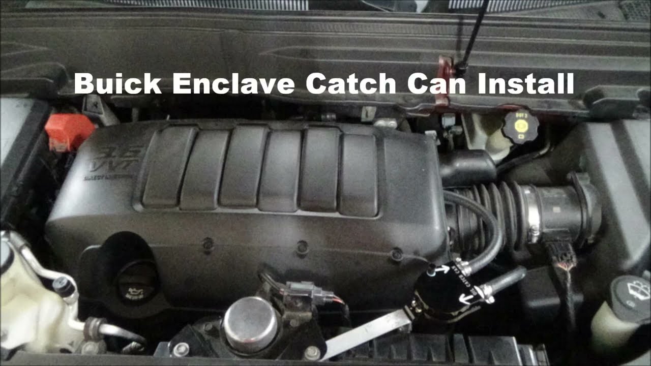 GM 3.6 V6 Oil Catch Can Install for Buick Enclave, Chevy Traverse, GMC Acadia