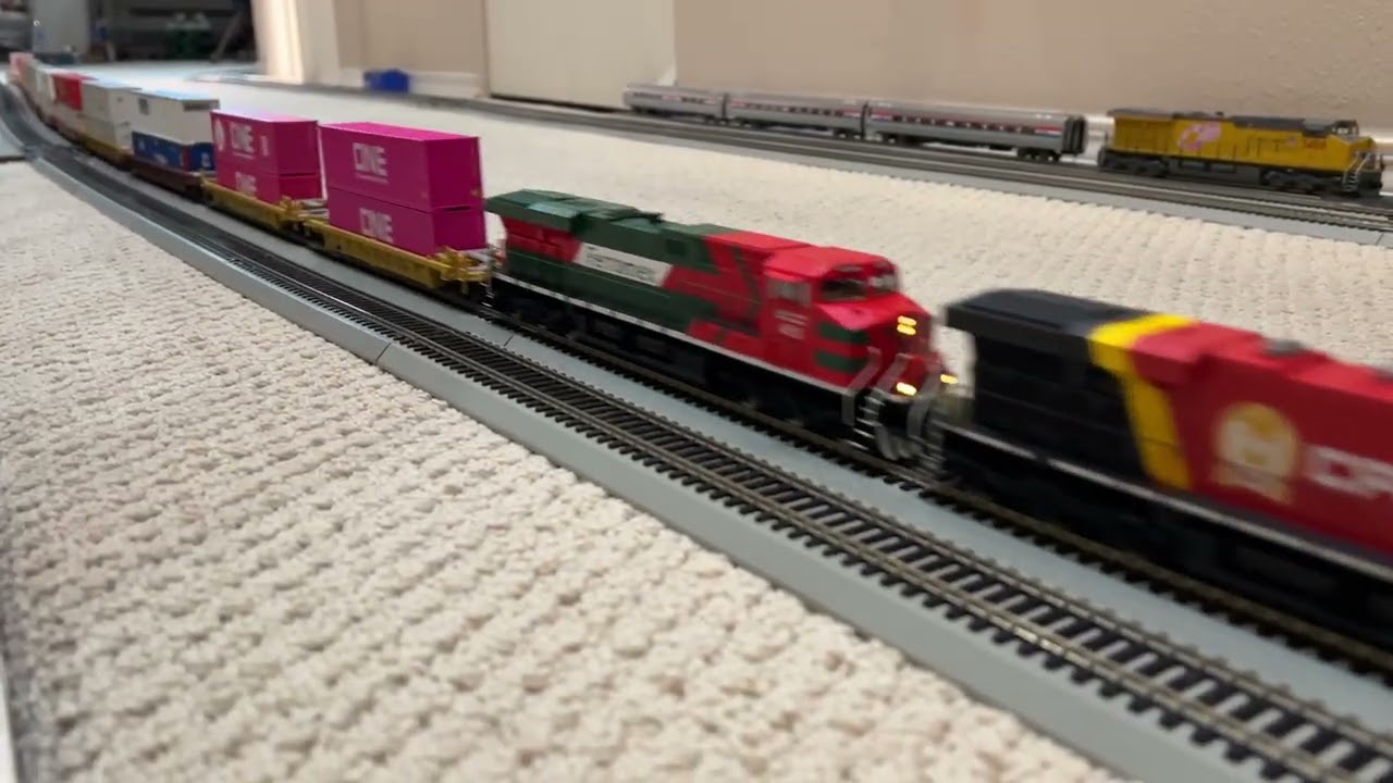 Many trains for March