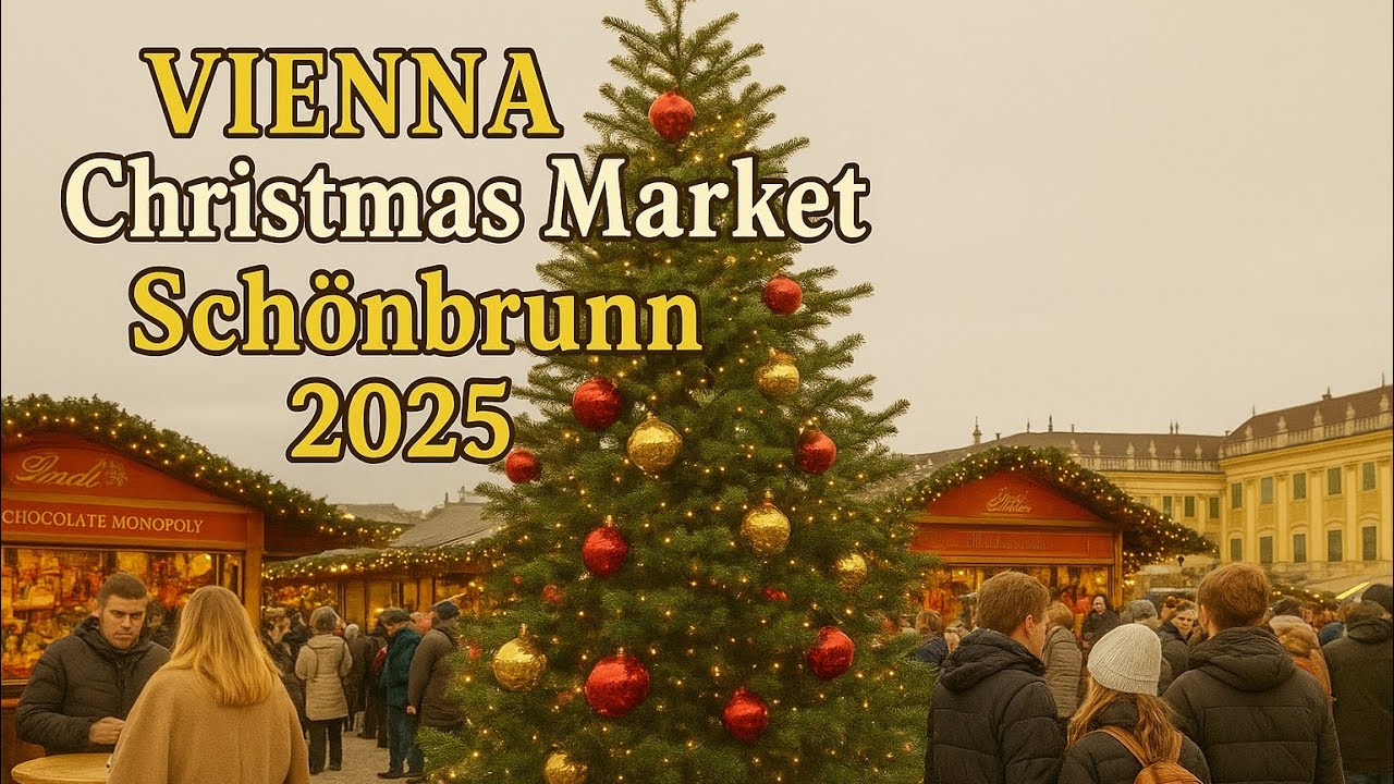 Zaži vianočnú atmosféru vo Viedni : Vianočné trhy v Schönbrunne