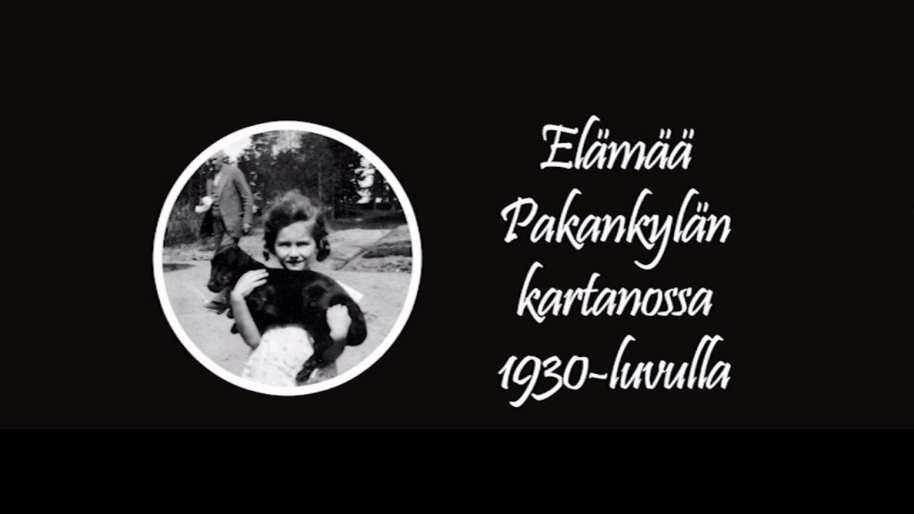 Elämää Pakankylän kartanossa 1930-luvulla - Backbyn Kartano Espoossa