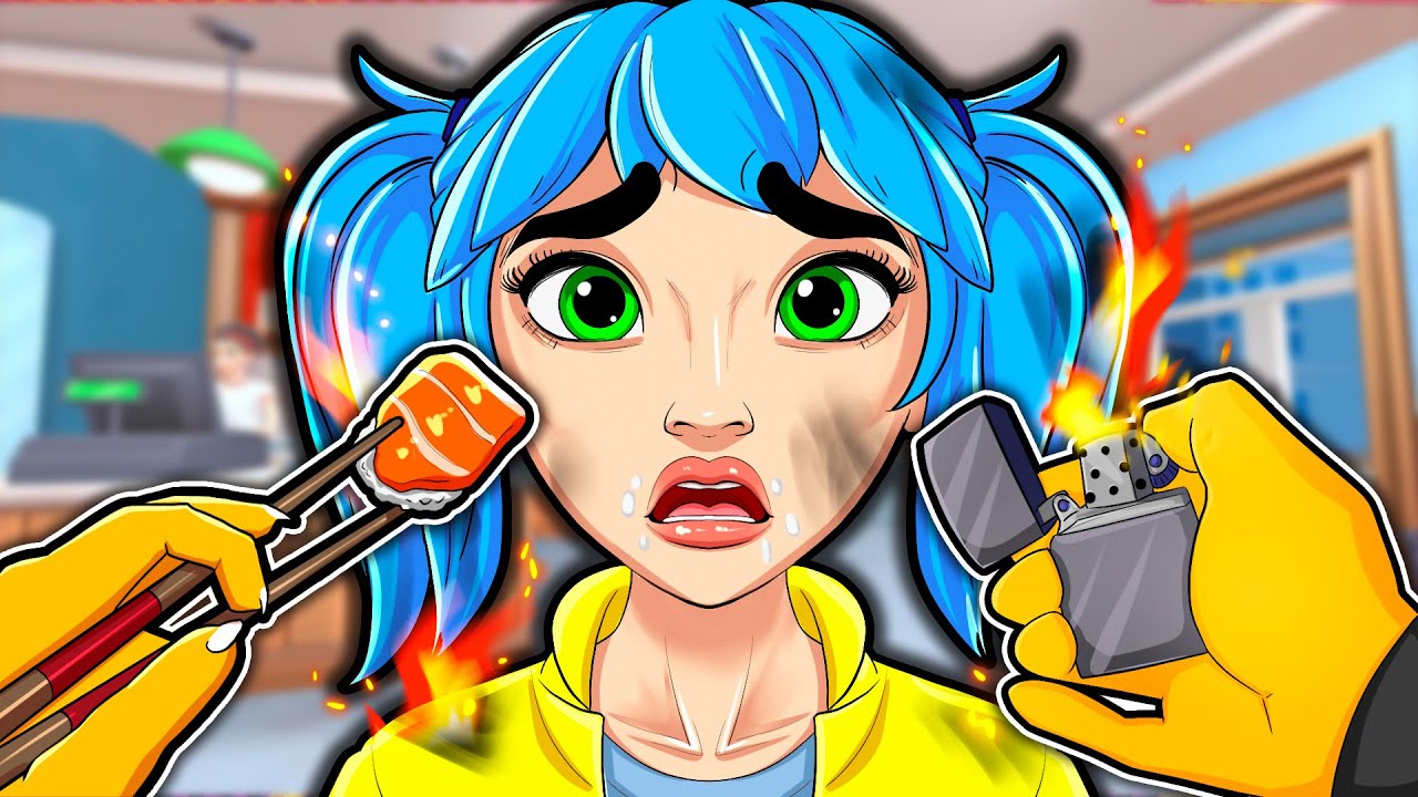 ROVINO IL PRIMO APPUNTAMENTO CON CRUSH IN VR! HO AVVELENATO IL SUSHI E LE HO DATO FUOCO?! *AIUTO*