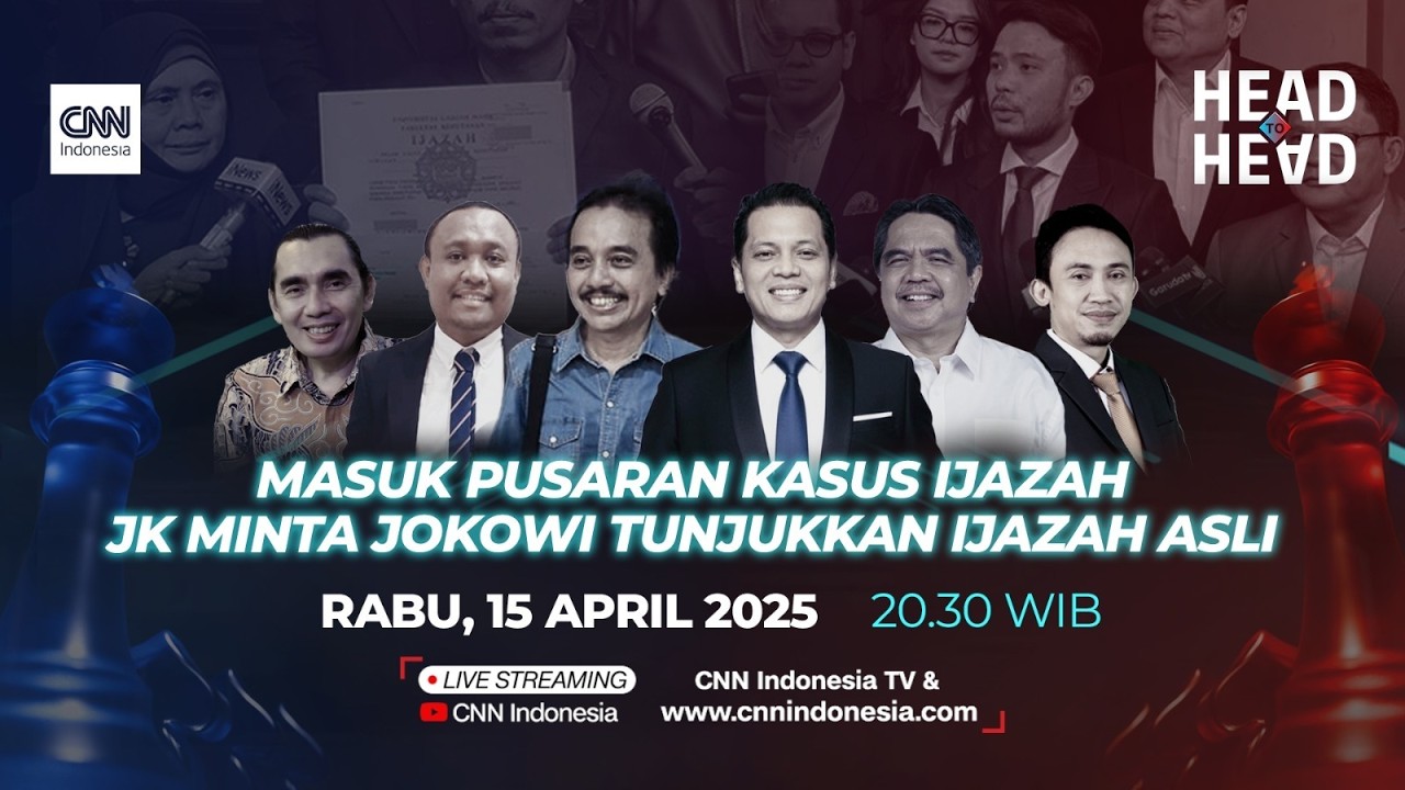Masuk Pusaran Kasus Ijazah, JK Minta Jokowi Tunjukkan Ijazah Asli | Head to Head