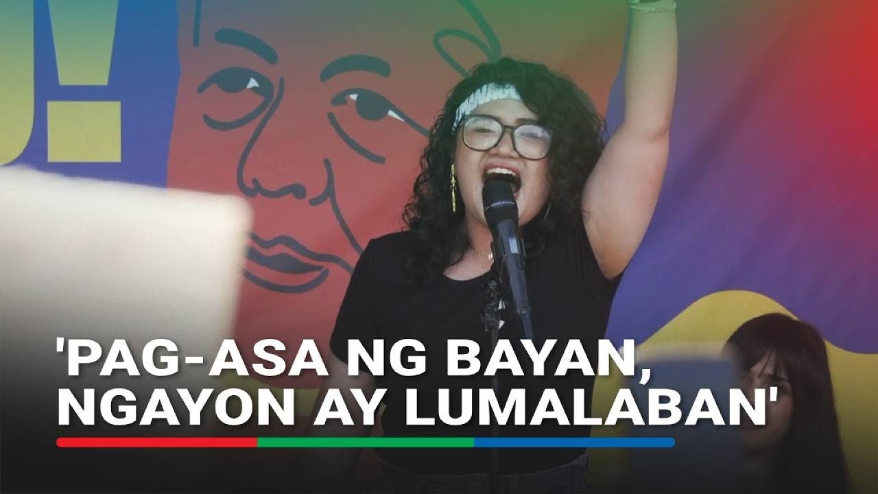 Kabataan kontra korapsyon: Renee Co slams corruption in Luneta protest | ABS-CBN News