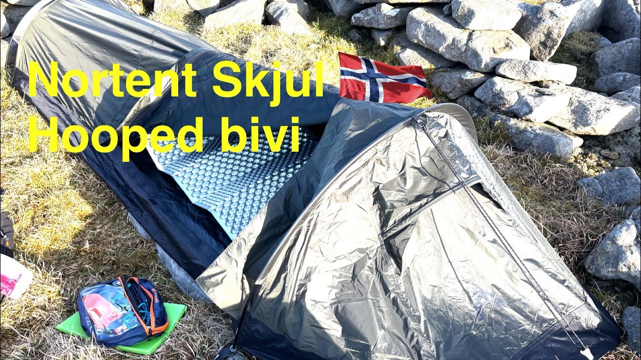 Nortent Skjul bivi first wild camp Cross fell Pennines UK