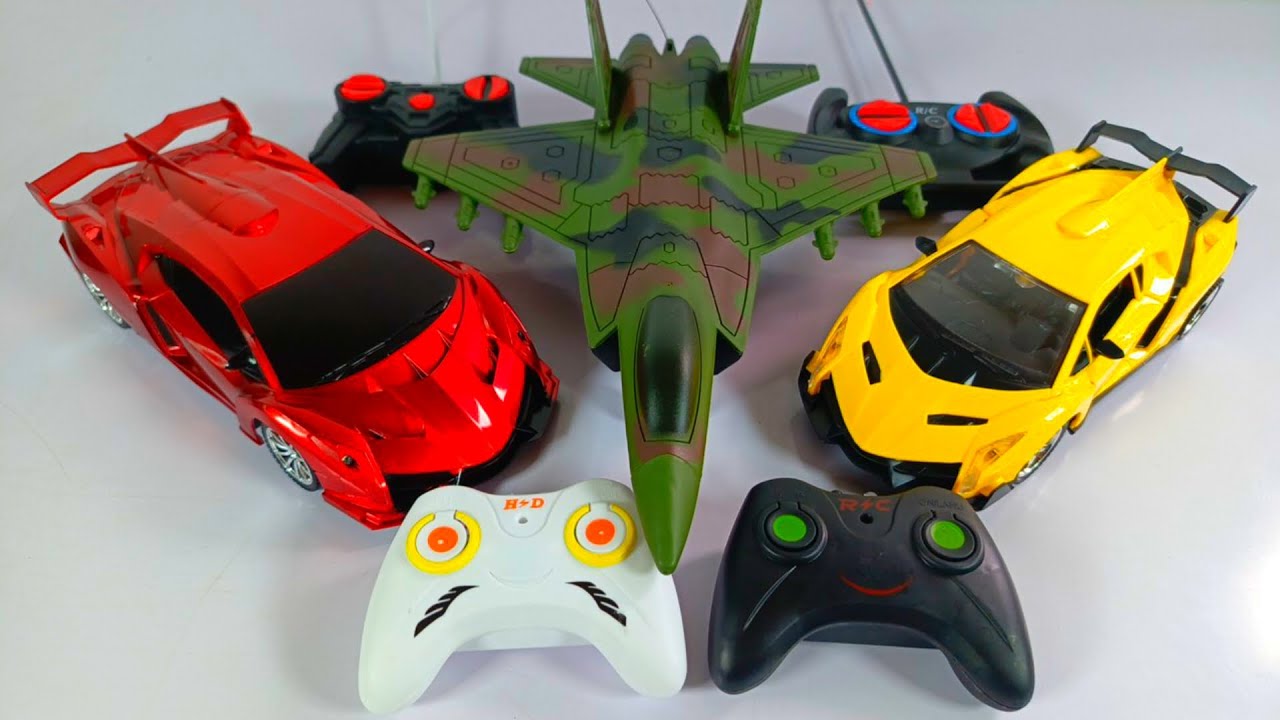 RC Sky Mission Unboxing: Transport Helicopter and Retro City Vehicle Pack