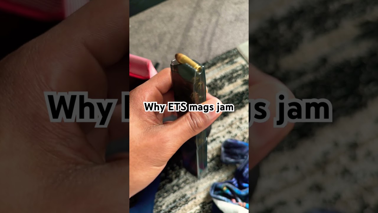 Why do ETS mags jam??? #gun #glock #edc