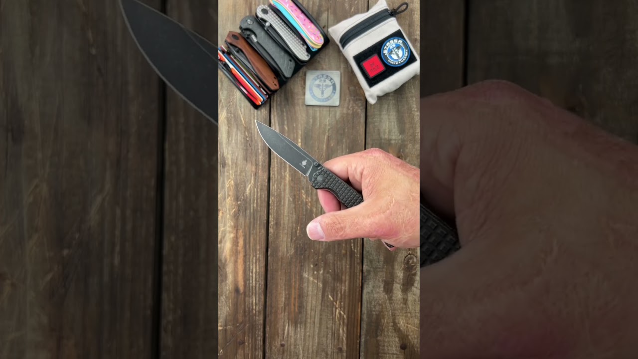 High Value Frag Titanium Kizer Knife! 