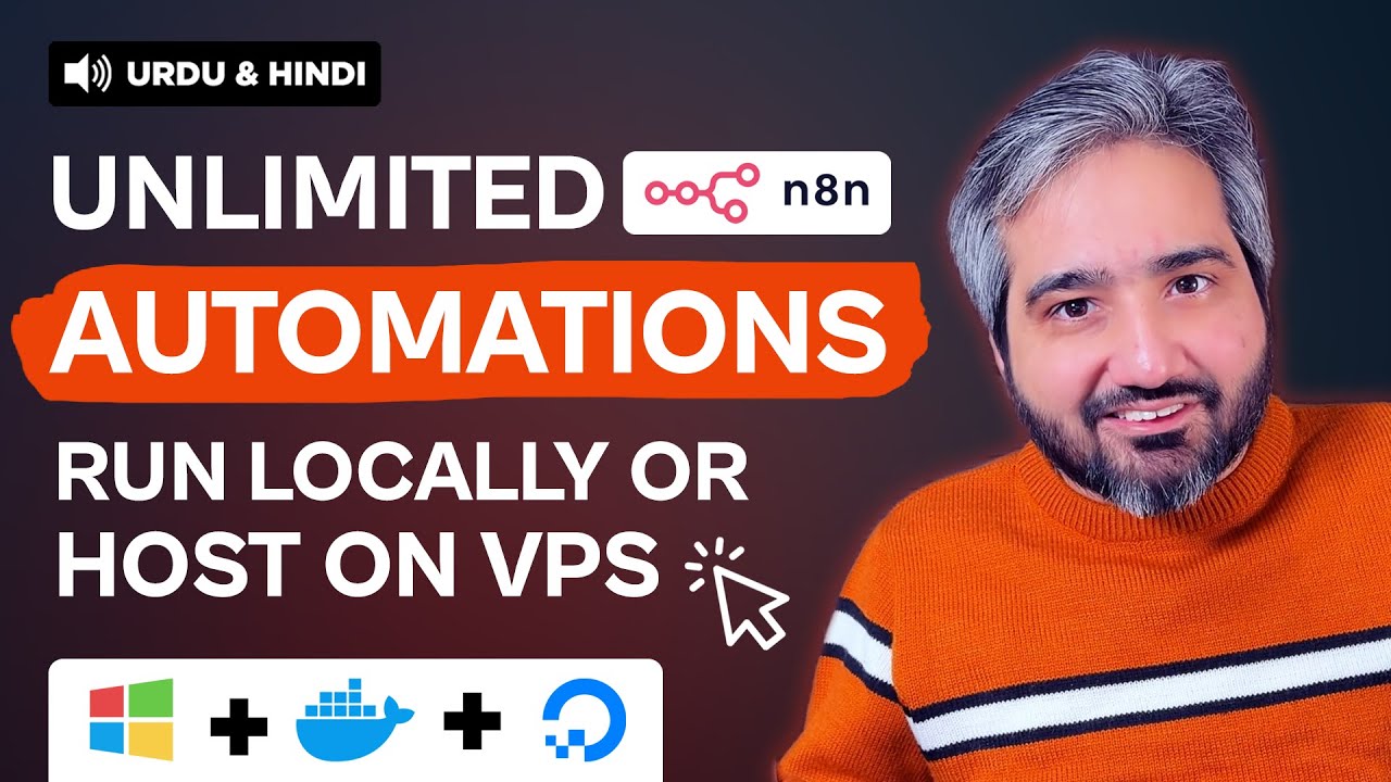 How to Install & Use n8n Locally or on VPS – Urdu/Hindi Tutorial