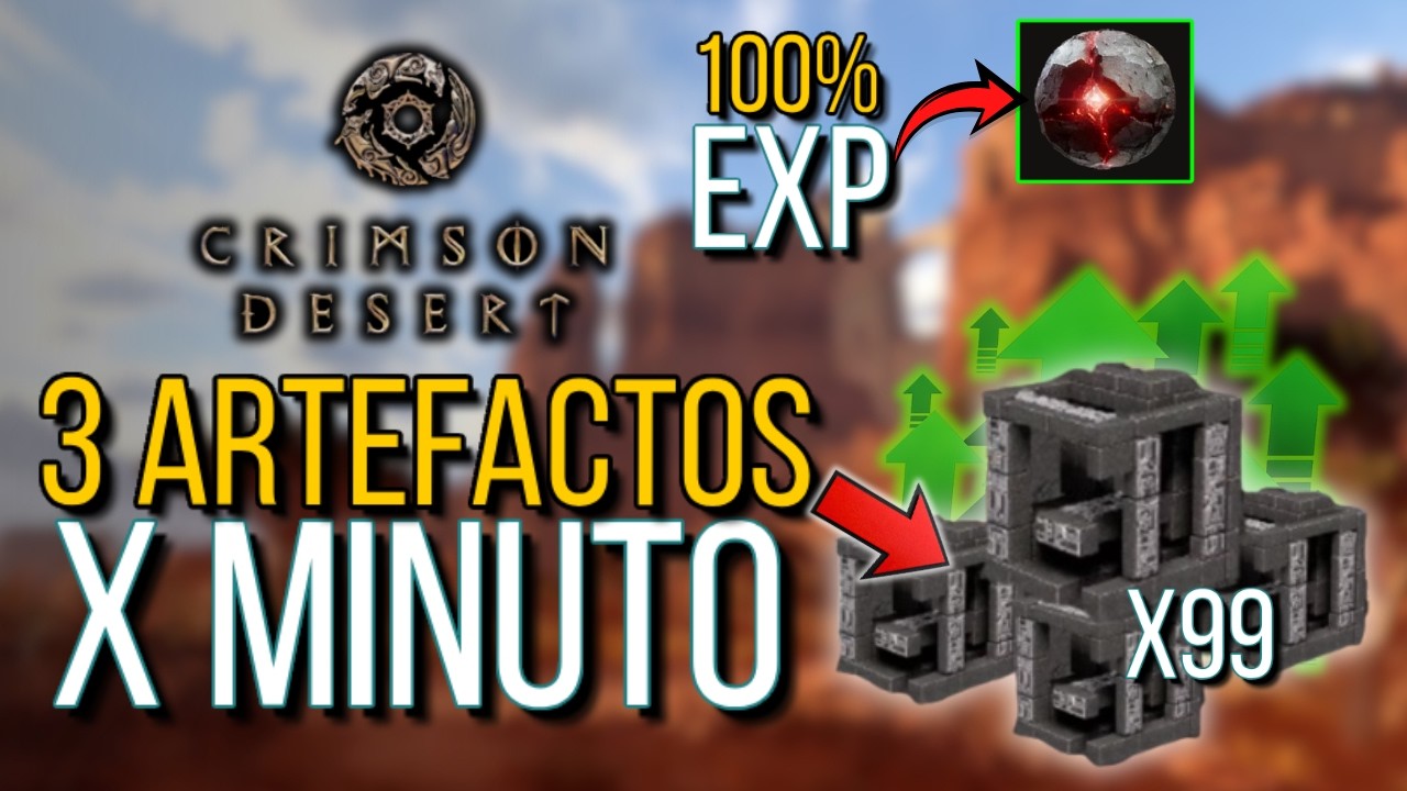 Mejor spot de ARTEFACTOS del ABISMO (3 por minuto) - Crimson Desert