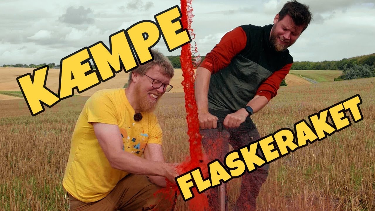 Vi bygger en KÆMPE flaskeraket #bottlerocket