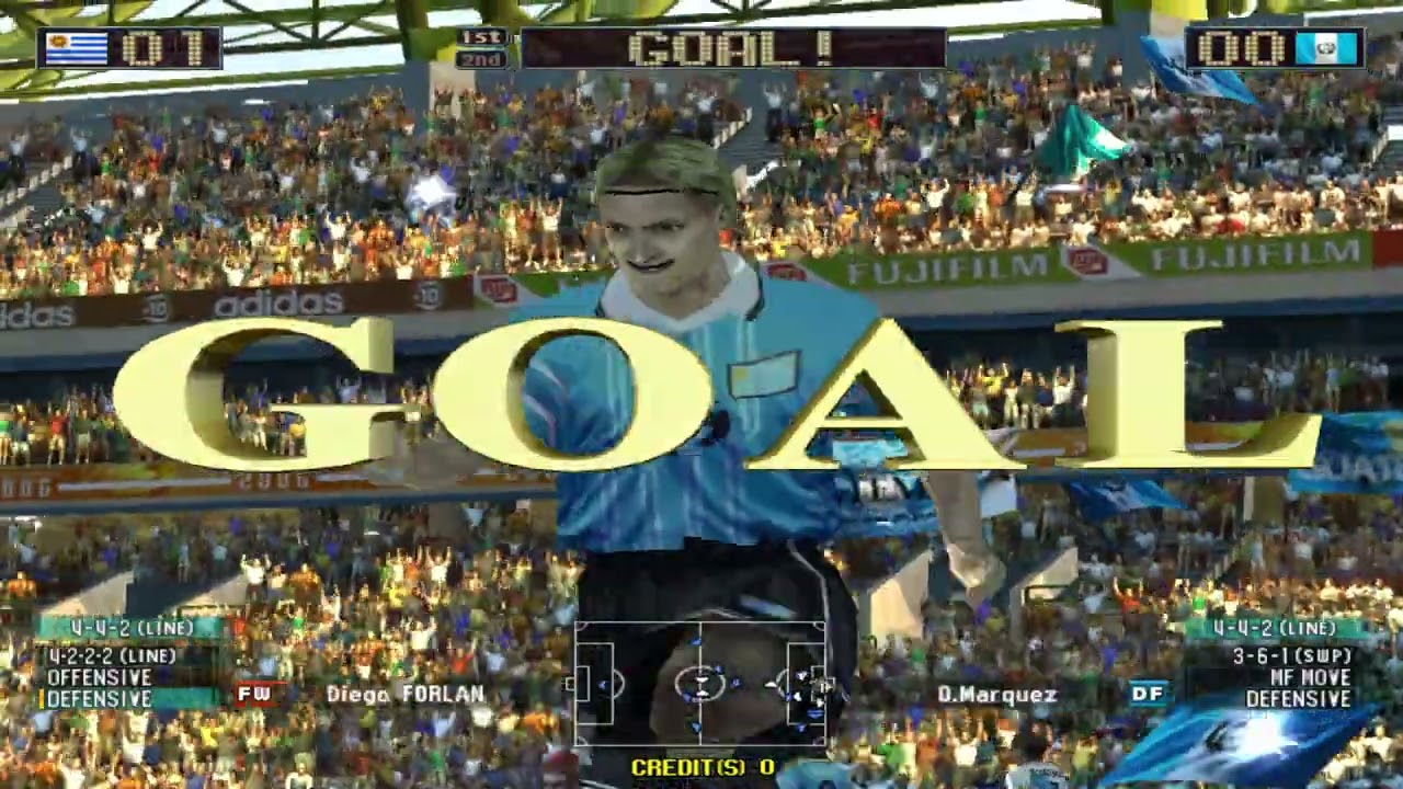 Virtua Striker 4 Ver. 2006 - Uruguay Full Game Playthrough