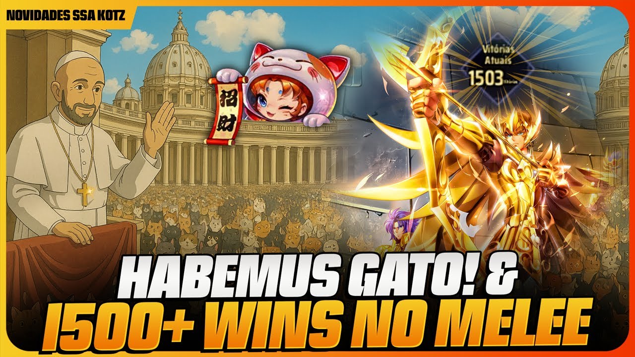 🏆😸 HABEMUS GATINHO E SAIBA QUANTO CONSEGUIMOS DE RECOMPENSAS EM 1500 VITÓRIAS NO PVP MELEE! 😸🏆