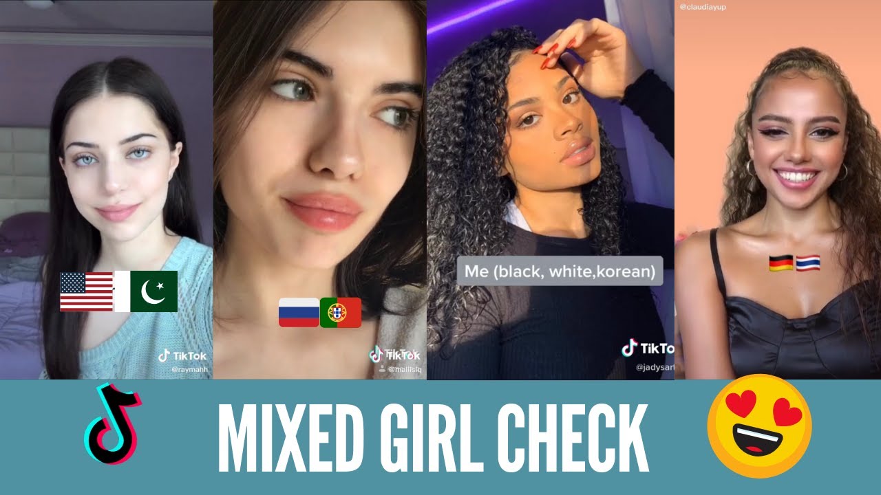 Mixed Girl Check Beautiful Compilation TikTok 2020