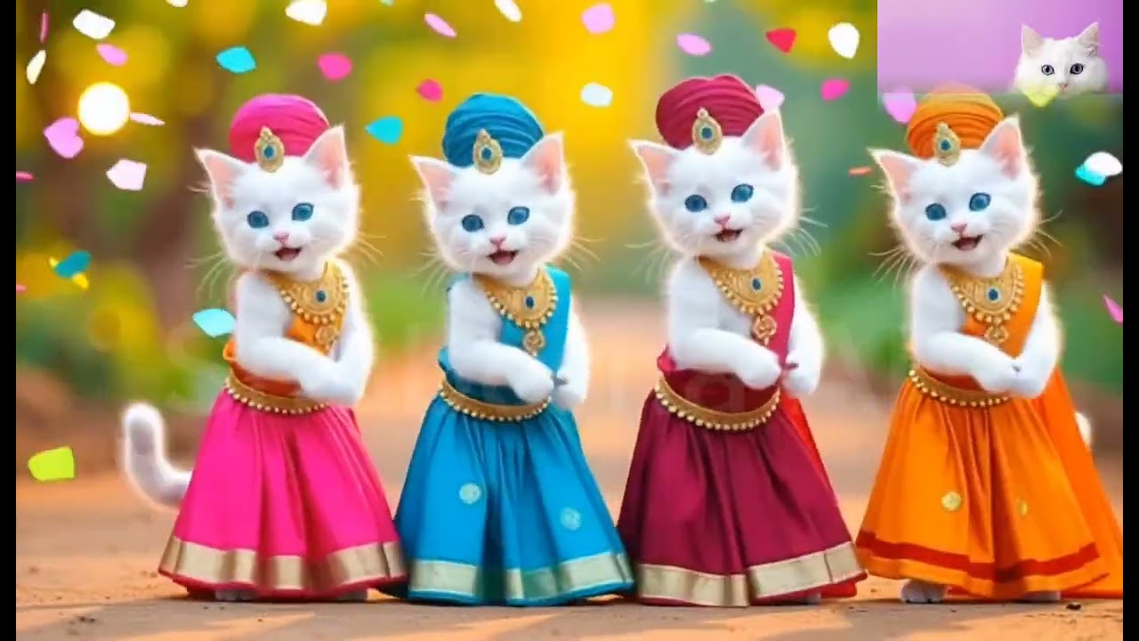 Dudi Dudi Dum Dum Cat Dance | Funny Dancing Cat Video | Cute Cat Dance TikTok Style