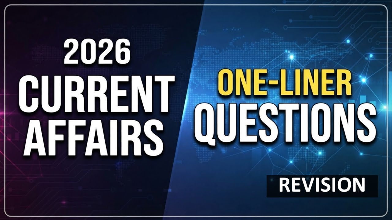 HPRCA/HPPSC 2026 CURRENT AFFAIRS ONE LINER IMPORTANT QUESTIONS