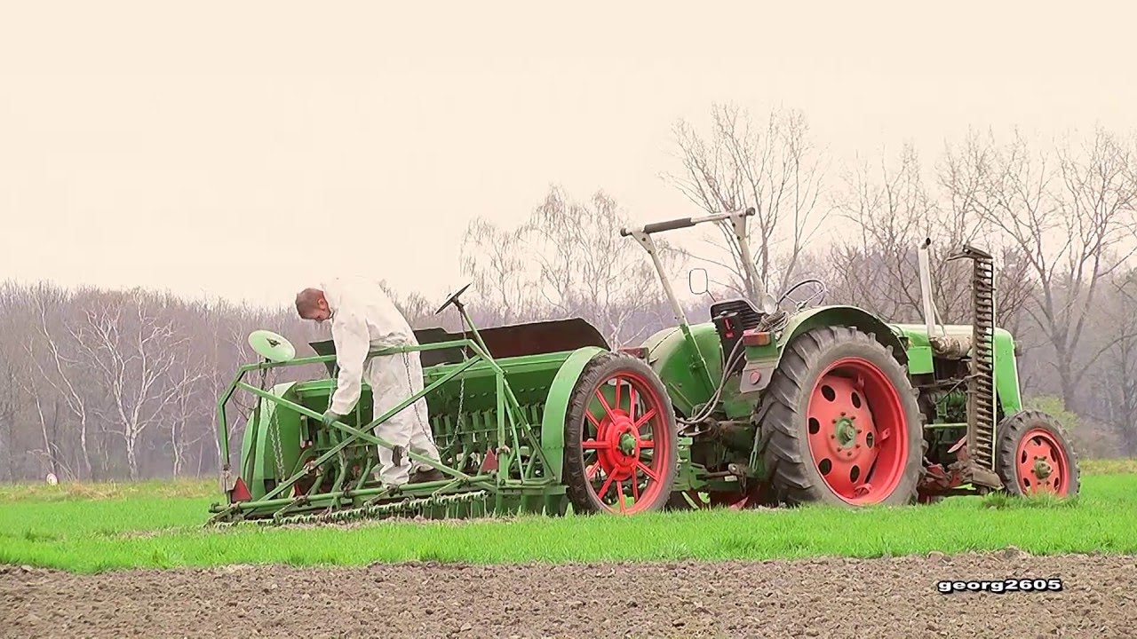 Famulus RS 14 / Drille Saxonia A 591( Drillen fast wie früher !)