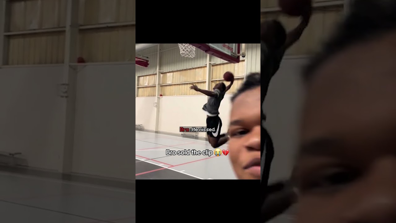 why did bros big ahh head block the clip no way  #basketball #meme #funny #dunk #clip #fyp