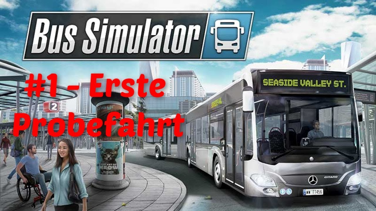 Bus Simulator [PS4] #1 | Erste Probefahrt im Tutorial mit Lenkrad !