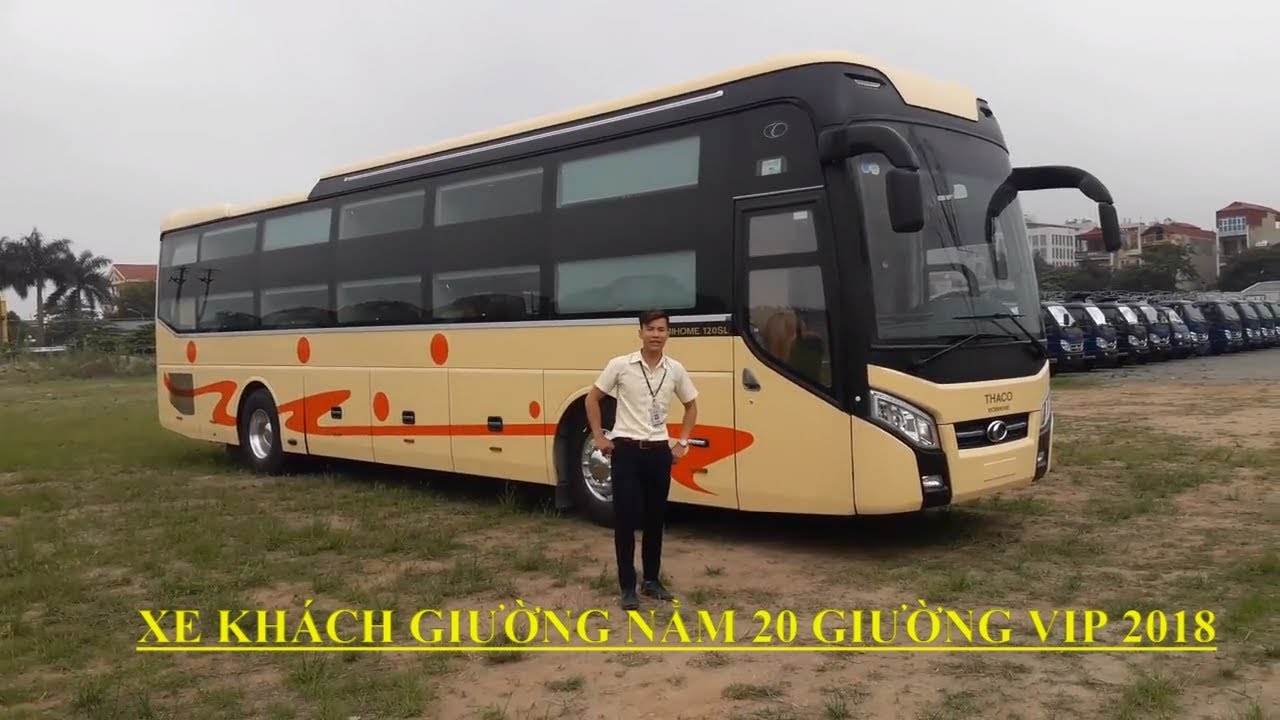 Giới thiệu XE KHÁCH GIƯỜNG NẰM THACO MOBIHOME 20 GIƯỜNG VIP 2020, xe GIƯỜNG NẰM CAO CẤP