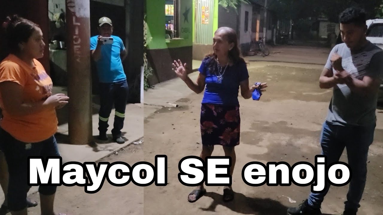 Vecinos Llaman a DOÑA ESPERANZA para reclamar sobre este Probl3ma MAYCOL se enojo