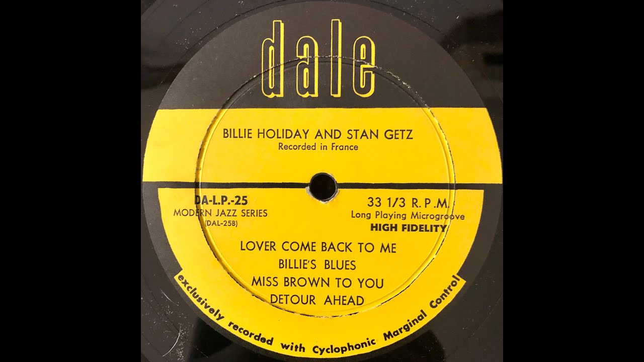 Billie Holiday / Billie and Stan / Dale 25 B