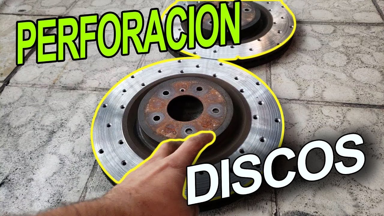 COMO HIPER VENTILAR DISCOS DE FRENO!  FACIL