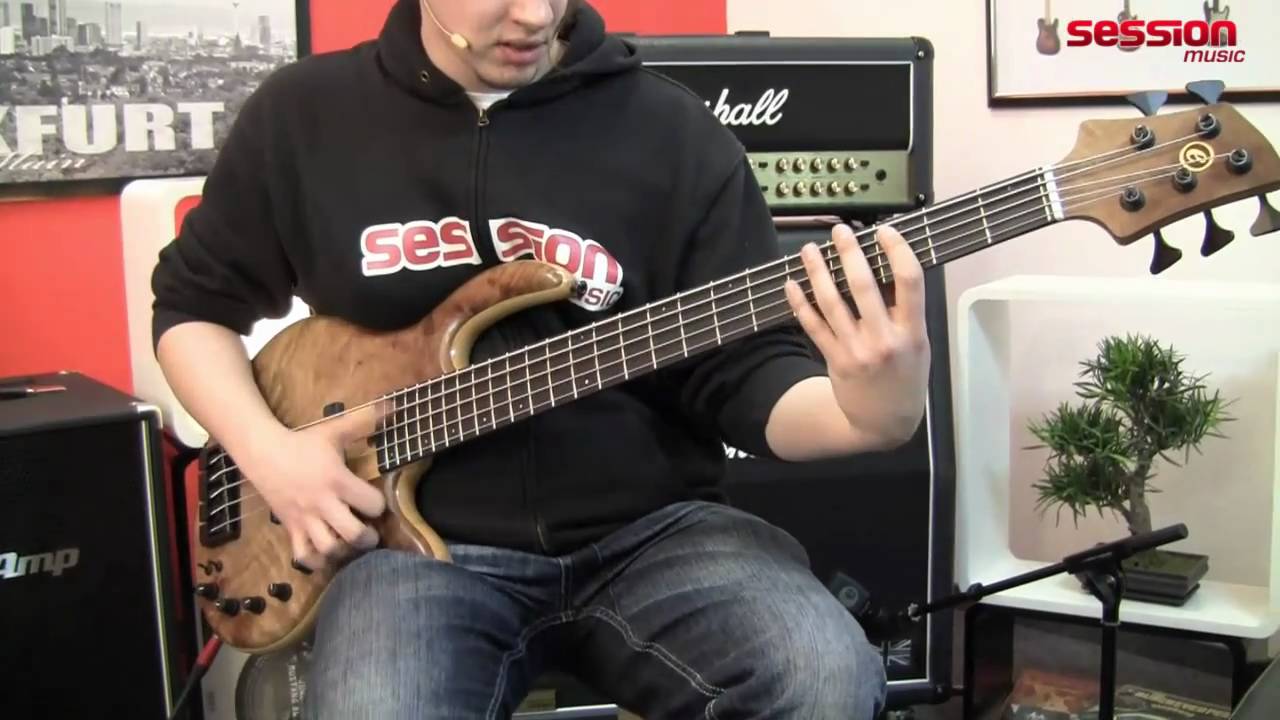 ELRICK BASS GUITARS Gold Series E-Volution 5-String Bolt-on Swamp Ash