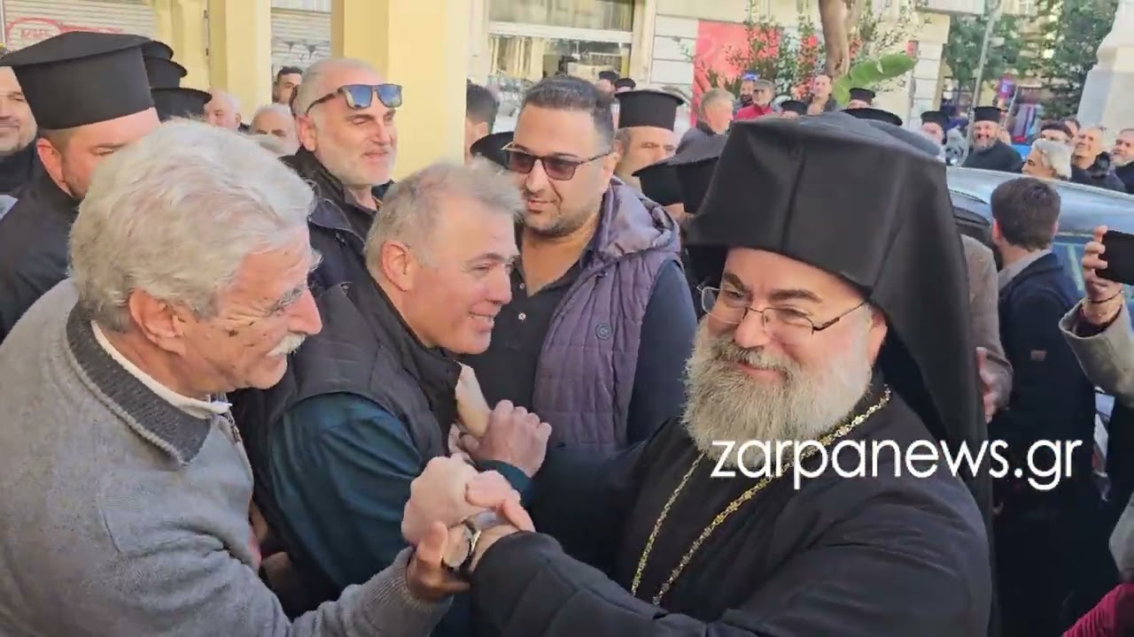 Άφιξη του νέου Μητροπολίτη Κυδωνίας και Αποκορώνου