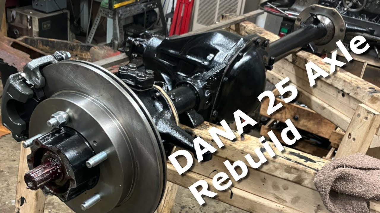 Front axle rebuild: Jeep CJ5 Part 5