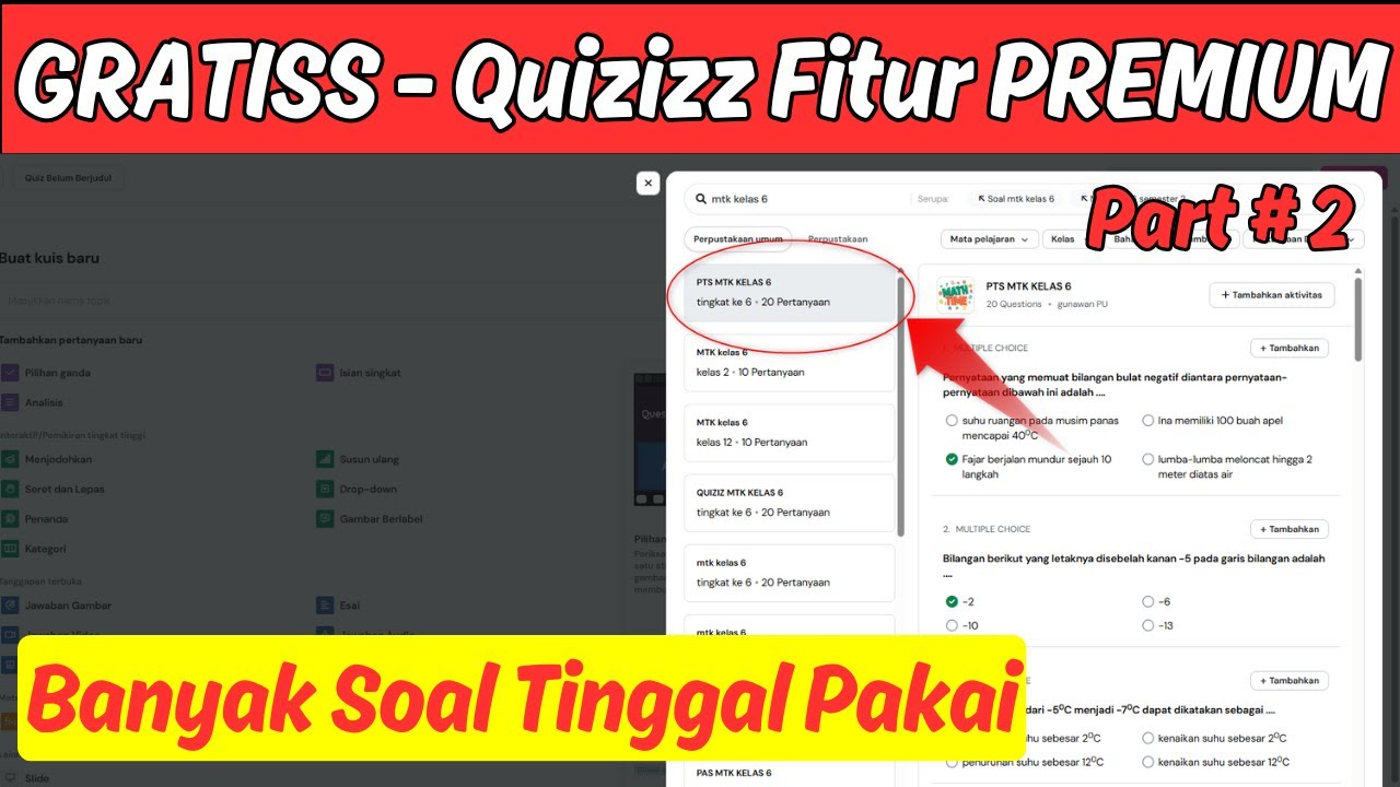 Cara Membuat Quiziz - Memanfaatkan Soal Online di Quizizz Karya Orang Lain